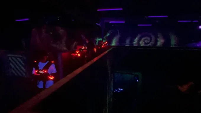 Laser tag arena near West Sacramento at SacTag